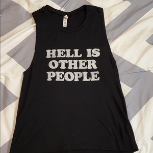 Dolls kill HELL IS OTHER PEOPLE tank